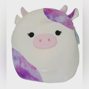 Squishmallow HTF Kalina Cow 14”